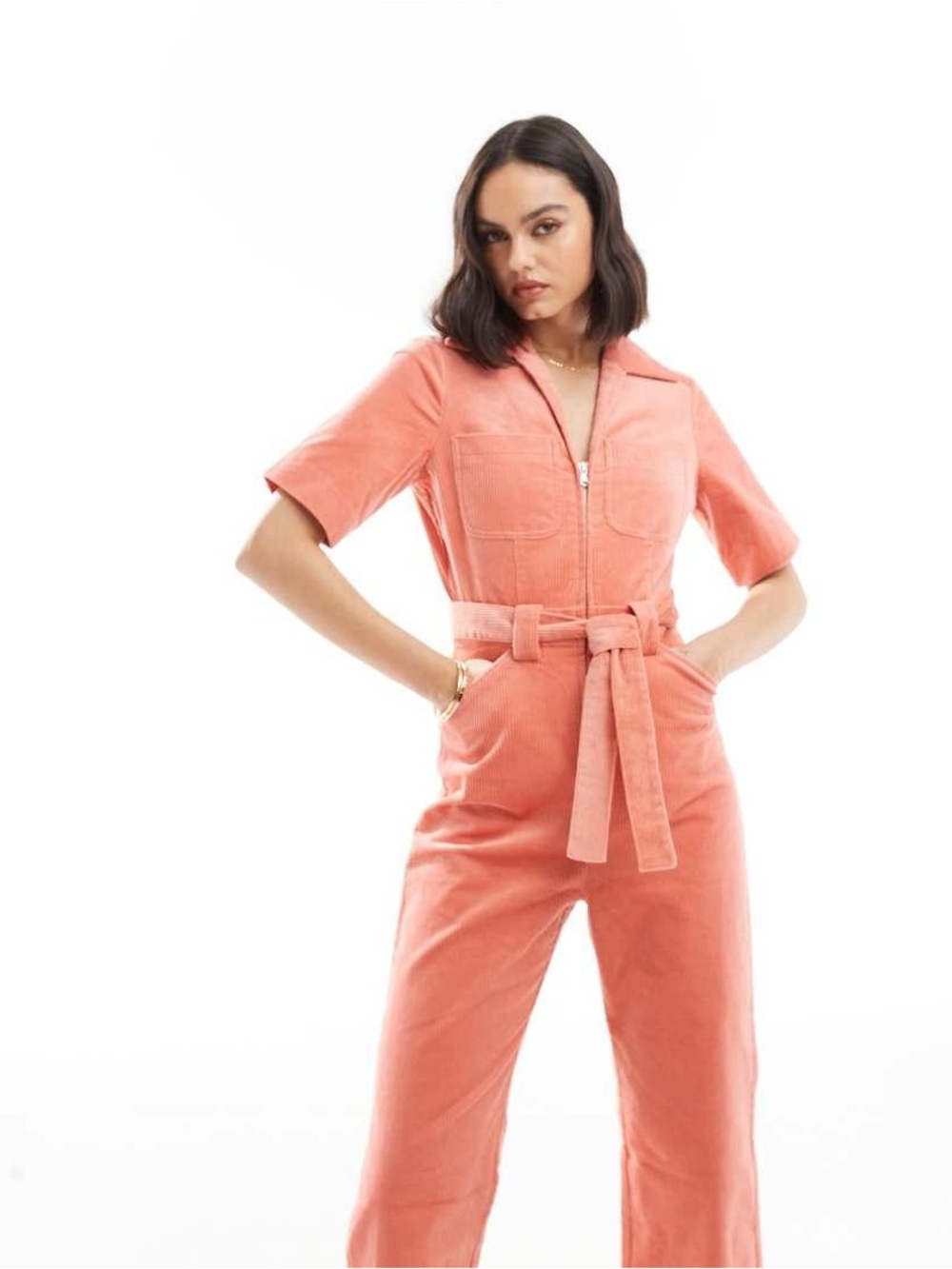 & OTHER STORIES BELTED CORDUROY JUMPSUIT 6